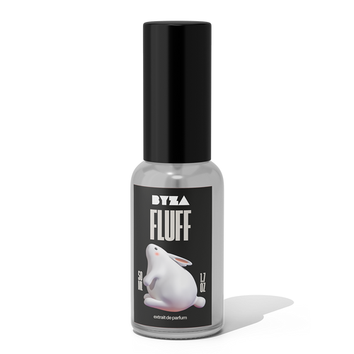 BYZA Fluff perfume bottle