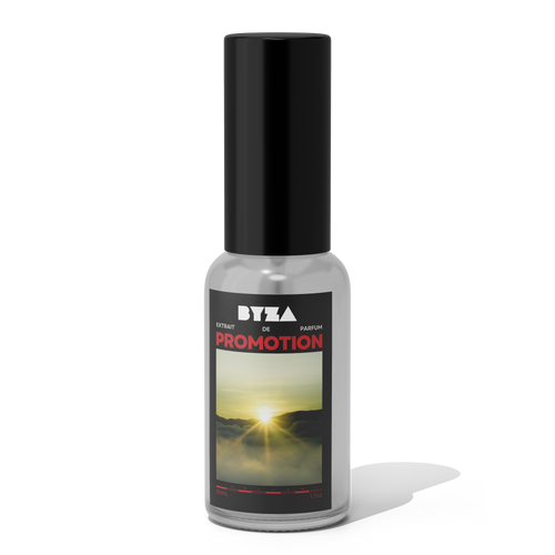 BYZA Promotion fragrance bottle