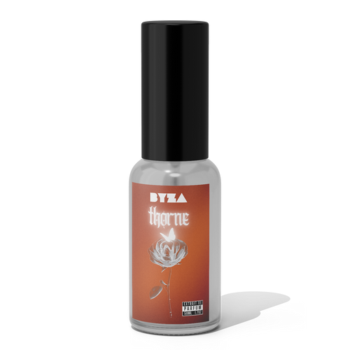 BYZA Thorne fragrance bottle