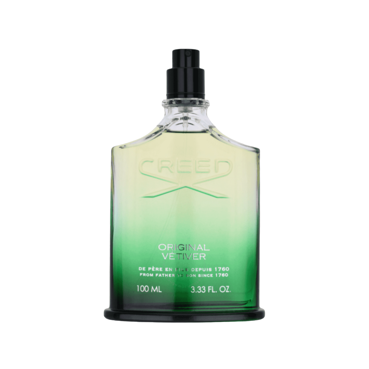 Creed Original Vetiver 100 mL tester bottle without cap