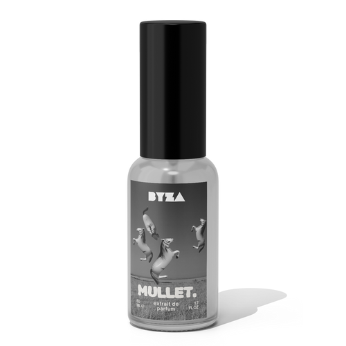 BYZA Mullet fragrance bottle