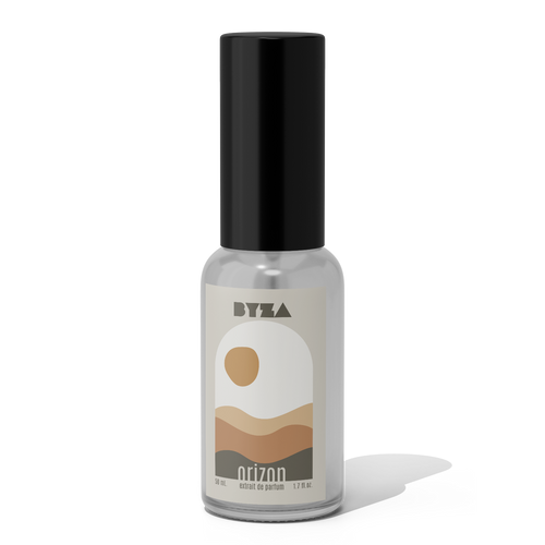 BYZA Orizon fragrance bottle