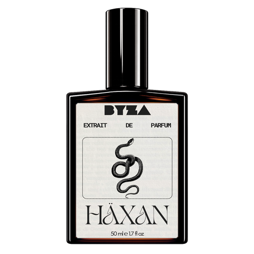 BYZA Haxan Extrait de Parfum 50 mL bottle