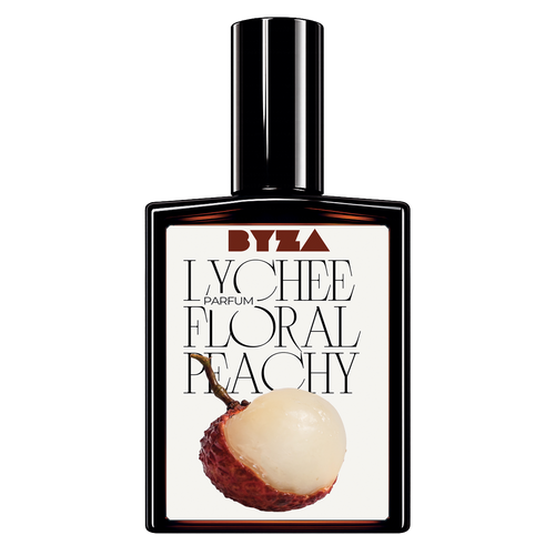 BYZA Lychee Floral Peachy Extrait de Parfum 50 mL bottle