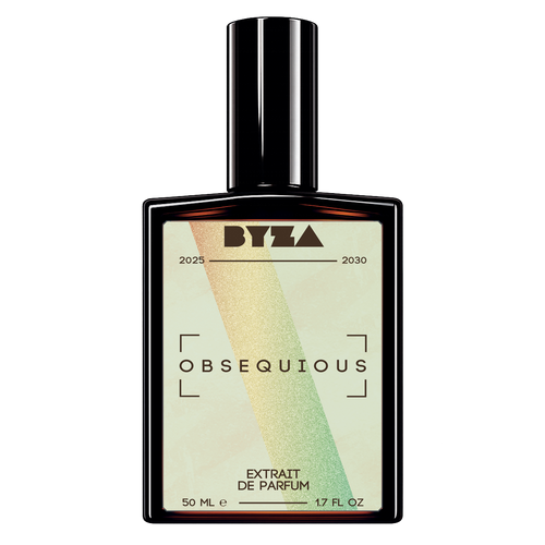 BYZA Obsequious fragrance bottle