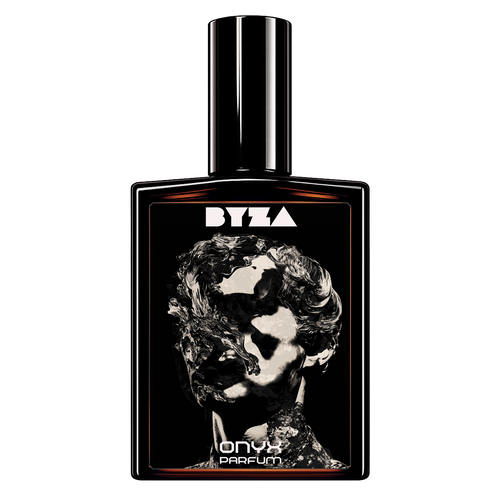 BYZA Onyx fragrance bottle