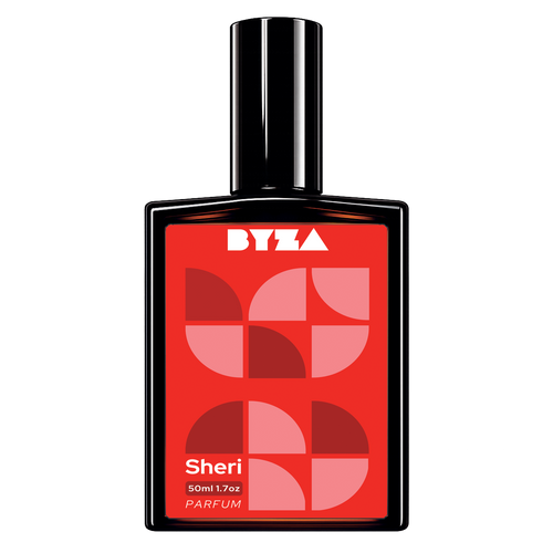 BYZA Sheri fragrance bottle
