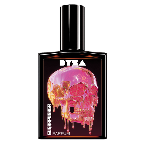 BYZA Sugarpusher fragrance bottle