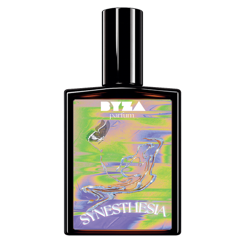 BYZA Synesthesia fragrance bottle