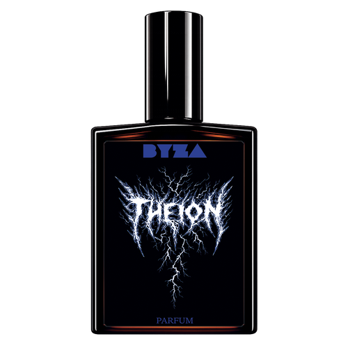 BYZA Theion fragrance bottle