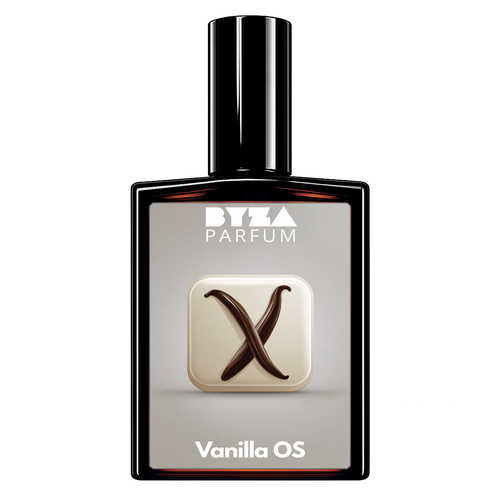 BYZA Vanilla OS fragrance bottle