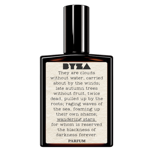 BYZA Wandering Star fragrance bottle